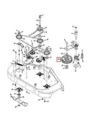 Cub cadet z shop force drive belt diagram